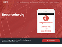 Tablet Screenshot of minicar-braunschweig.de